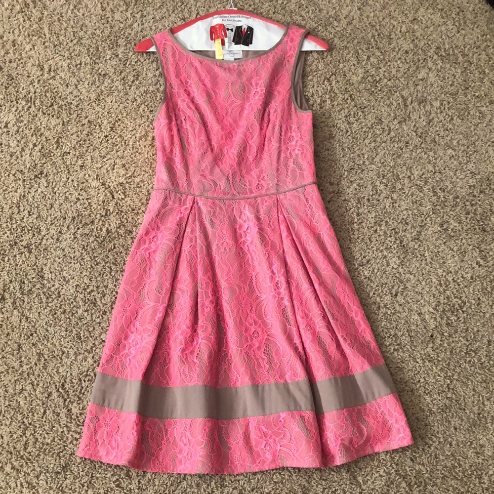 Pretty Pink Lace Dress